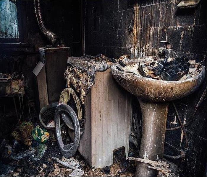 Utility Room After Fire